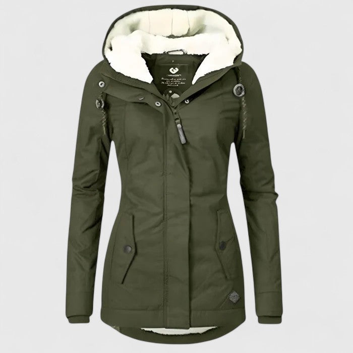 Amelie | Wasserdichte Winterjacke für Damen lang 6