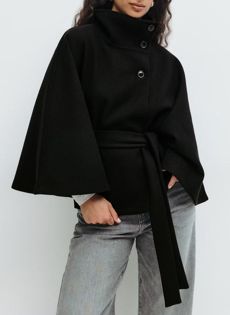 Elara | Cape Mantel Damen elegant klassisch geschnitten