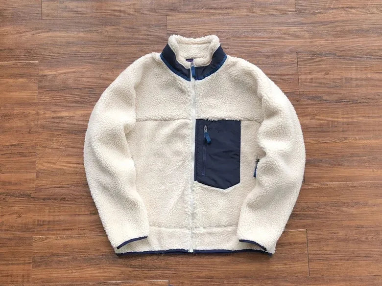 Sora | Modischer Fleece-Mantel für Unisex winter 5