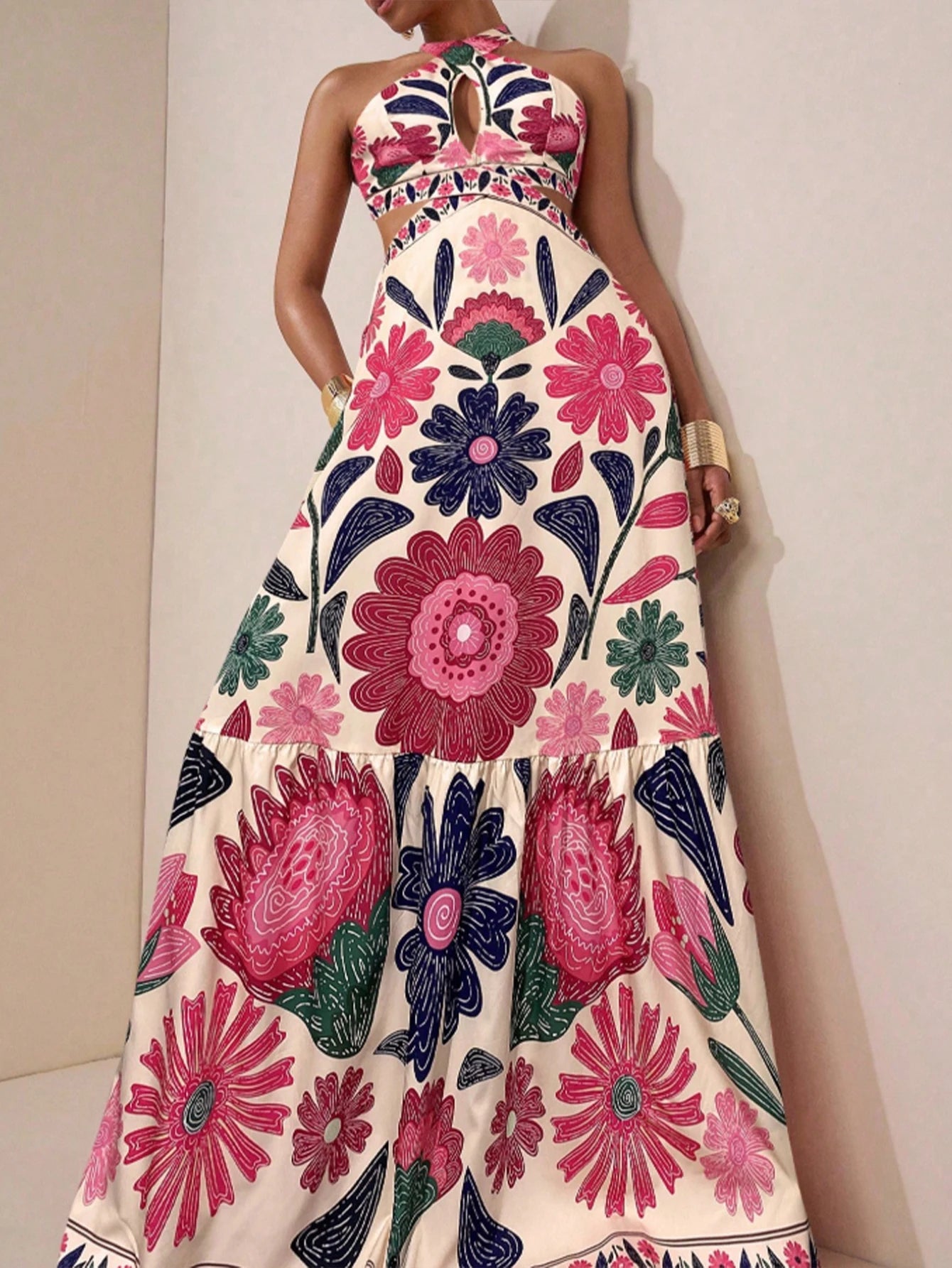 Elina | Blumen Kleid für unvergessliche Sommertage