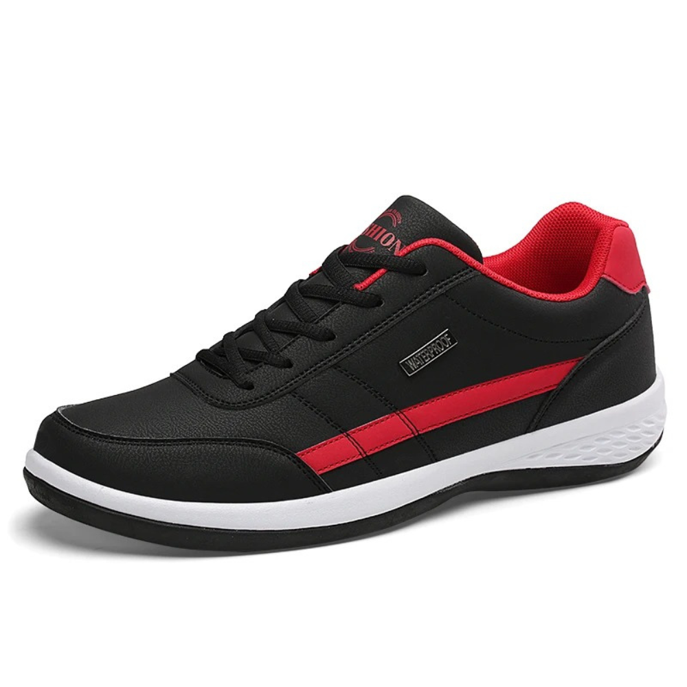 Leon | Herren Sneaker mit Schnürung und Kontrastsohle