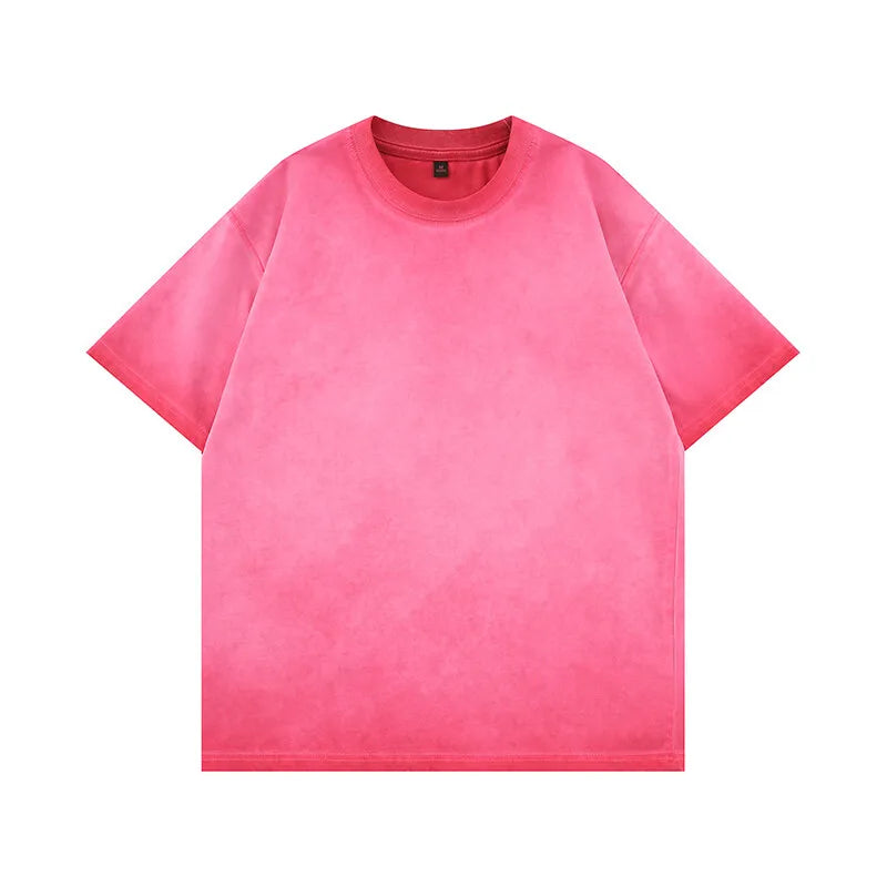 Milan | Oversized T-Shirt kurzarm in washed Look