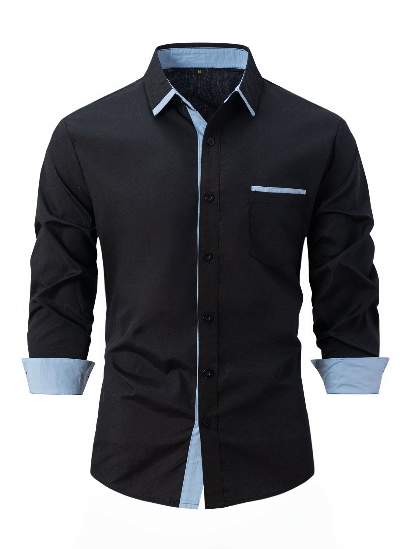 Elian | Elegantes Hemd mit Kontrastdetails für Herren