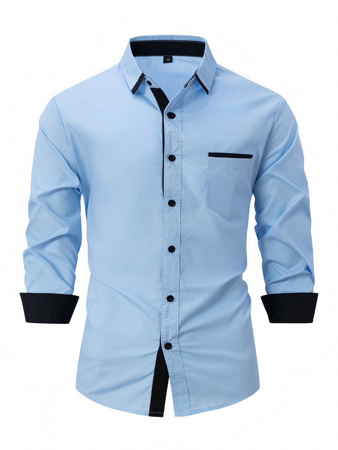 Elian | Elegantes Hemd mit Kontrastdetails für Herren
