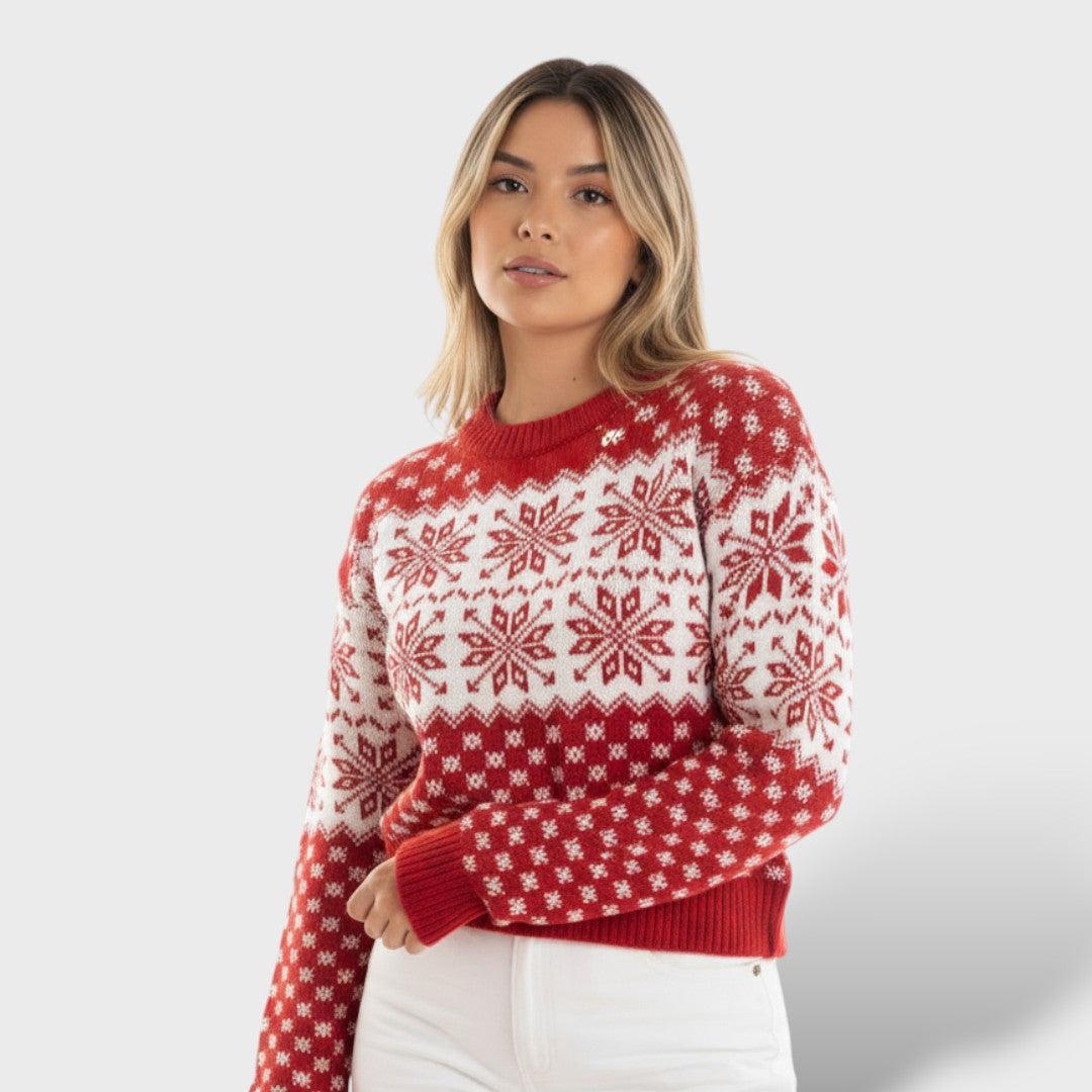 Amelie | Eleganter Weihnachtspullover für Damen winter 0