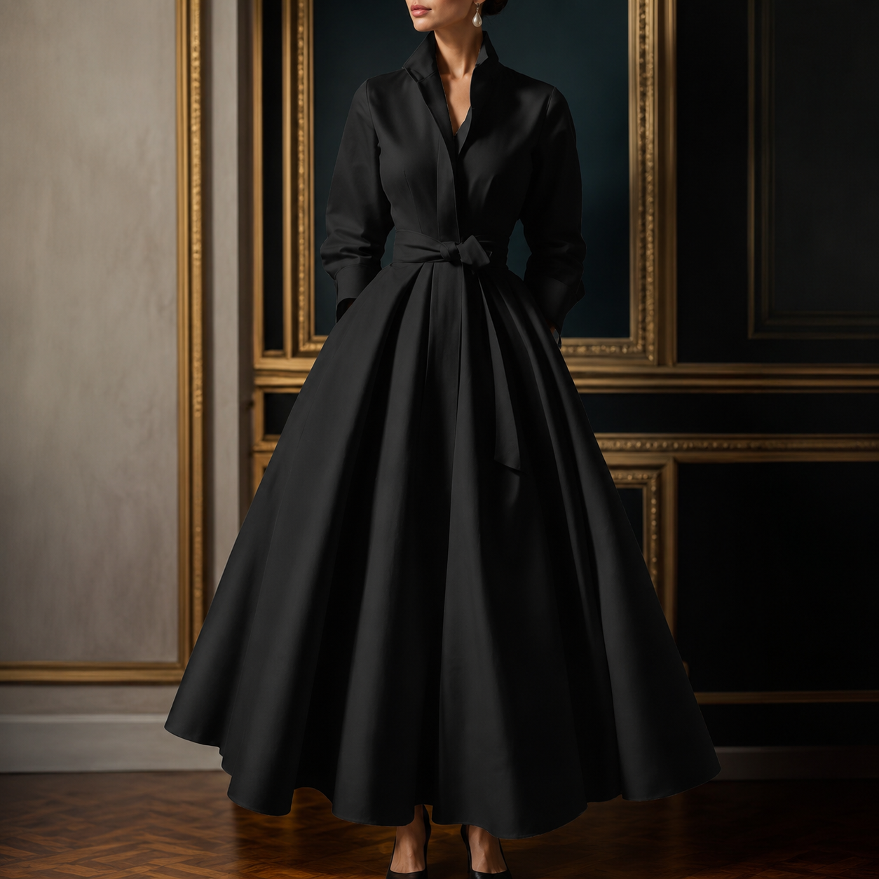 Amelie | Elegantes Festliches Kleid für Damen Midi