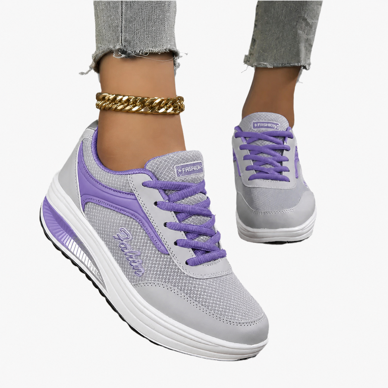Amelie | Sportliche Sneaker für Damen modern atmungsaktiv
