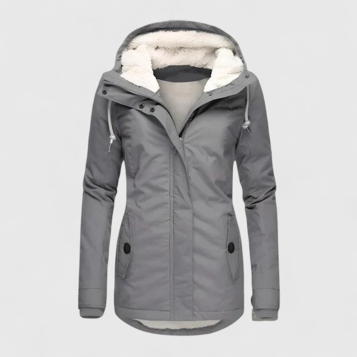 Amelie | Wasserdichte Winterjacke für Damen lang 0