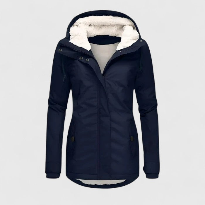 Amelie | Wasserdichte Winterjacke für Damen lang 2