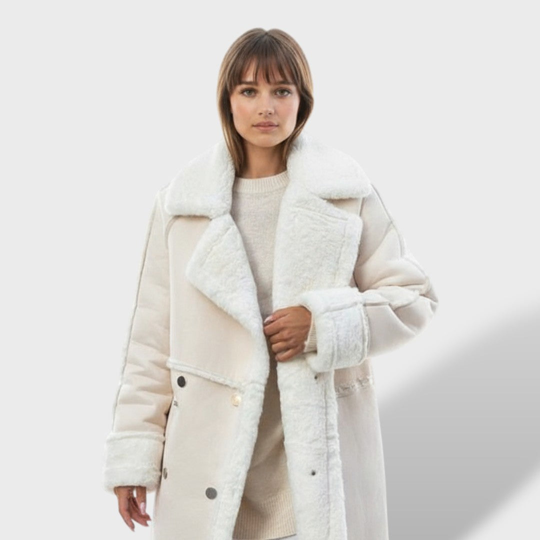 Ava | Eleganter Polarmantel für Damen warm 0