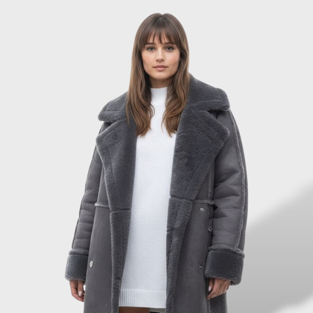 Ava | Eleganter Polarmantel für Damen warm 2