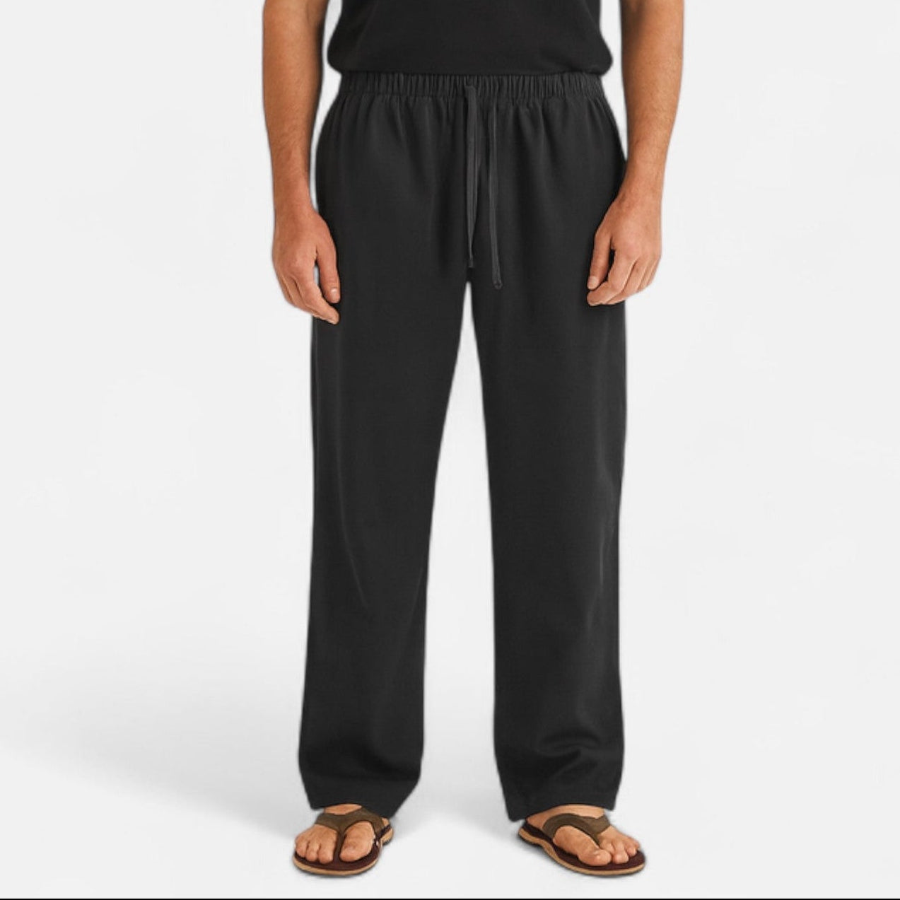 Zerano | Leichte Relax Hose mit weitem Schnitt Herren