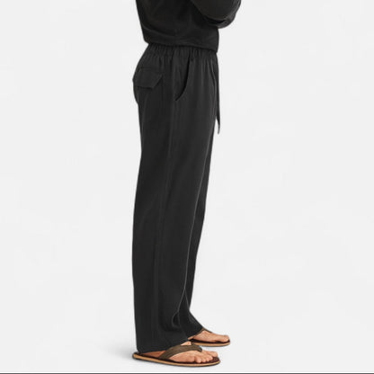 Zerano | Leichte Relax Hose mit weitem Schnitt Herren