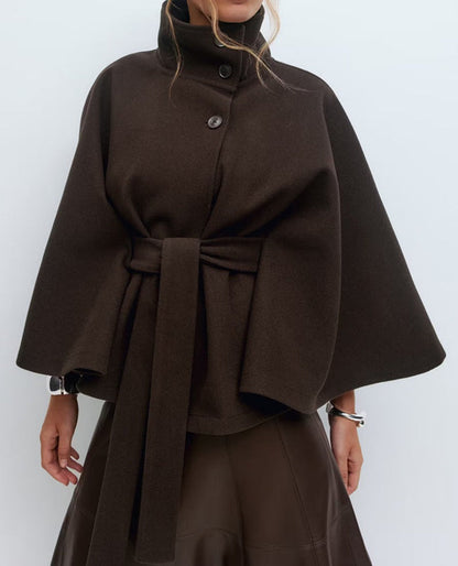Elara Eleganter Cape-Mantel Damen