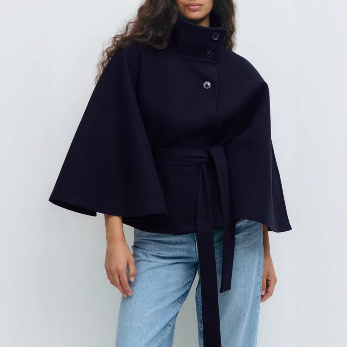 Elara Eleganter Cape-Mantel Damen
