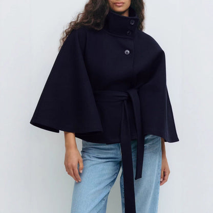 Elara Eleganter Cape-Mantel Damen