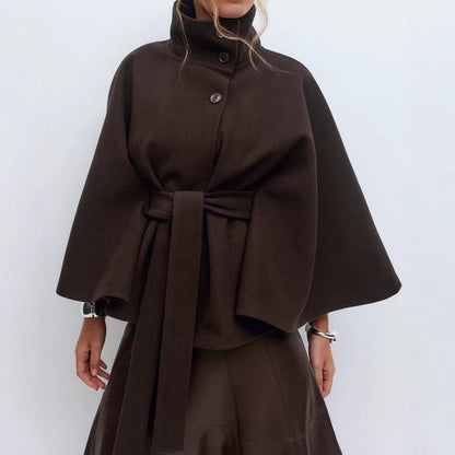 Elara Eleganter Cape-Mantel Damen
