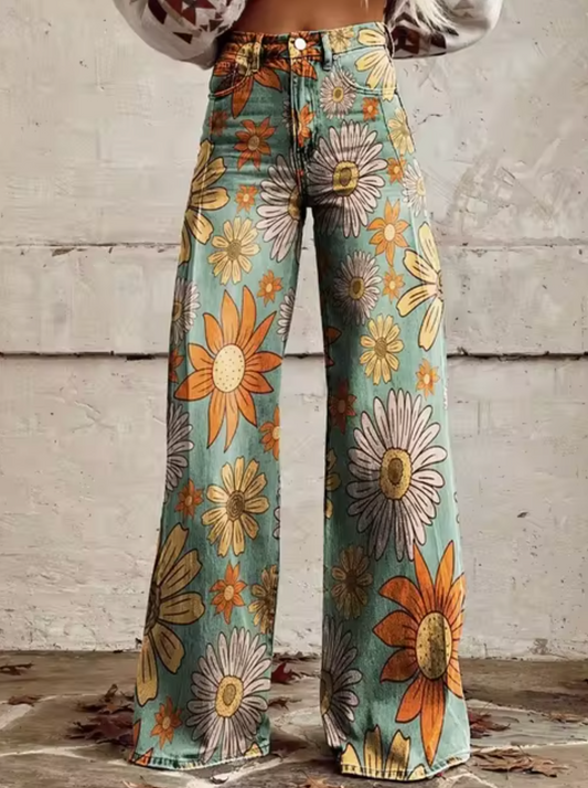 Clara | Elegante Flared Jeans für Damen hoch tailliert 0