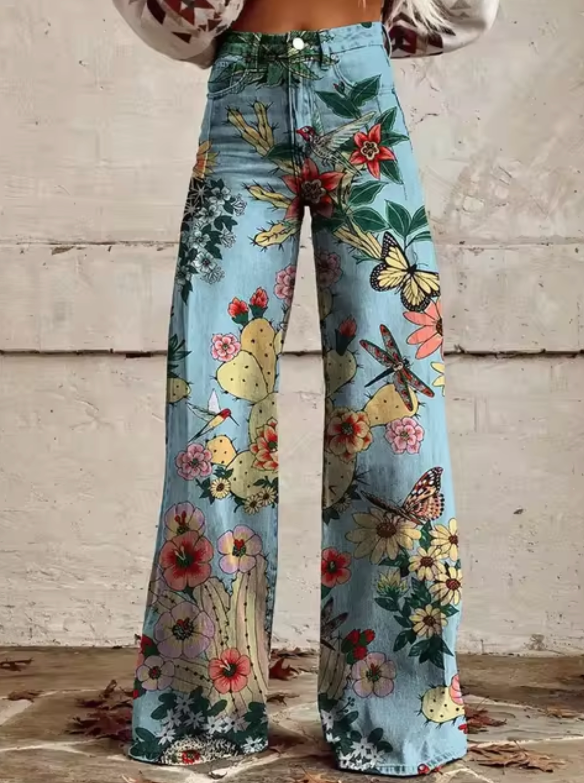 Clara | Elegante Flared Jeans für Damen hoch tailliert 3
