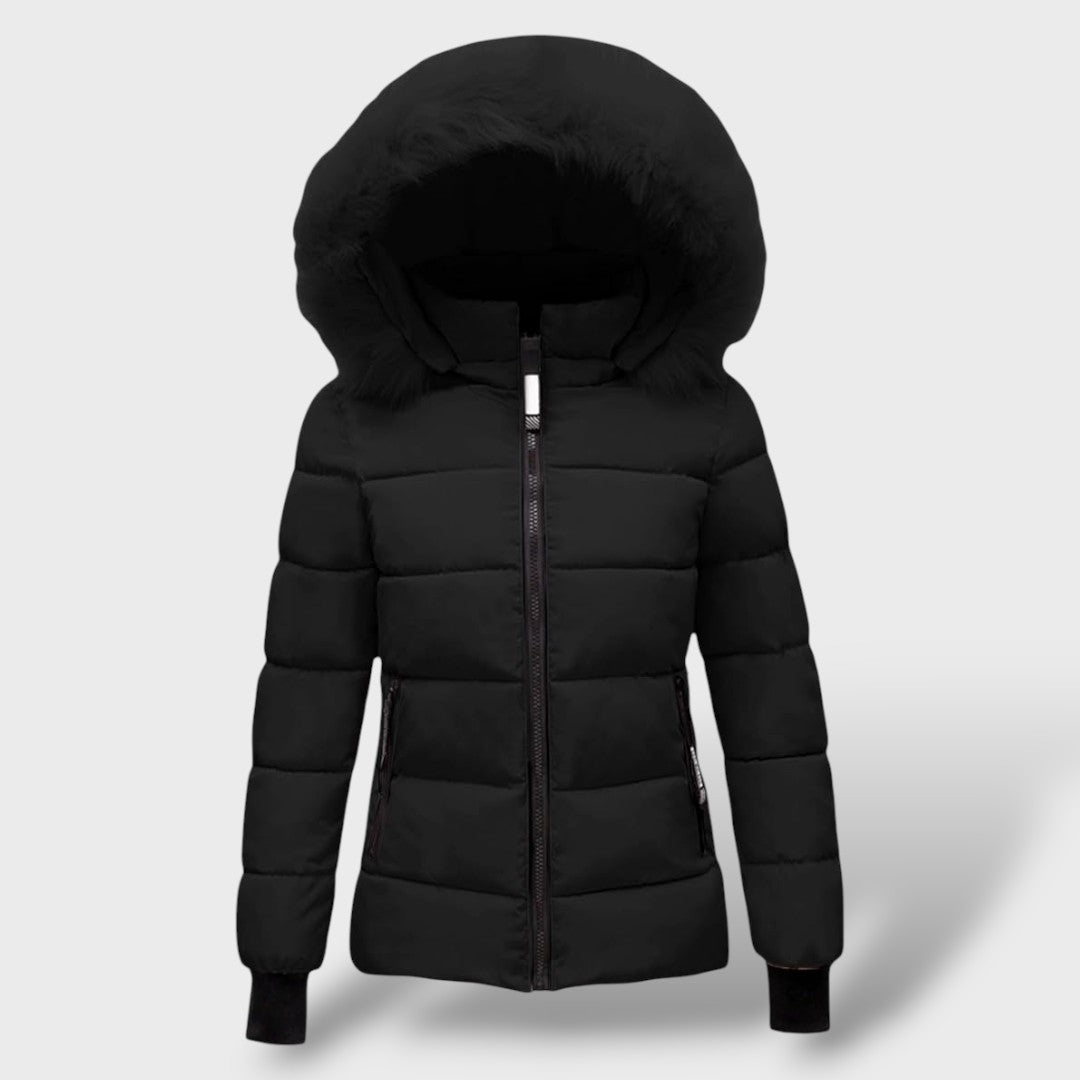 Clara | Elegante Winterjacke für Damen mit Kapuze 1