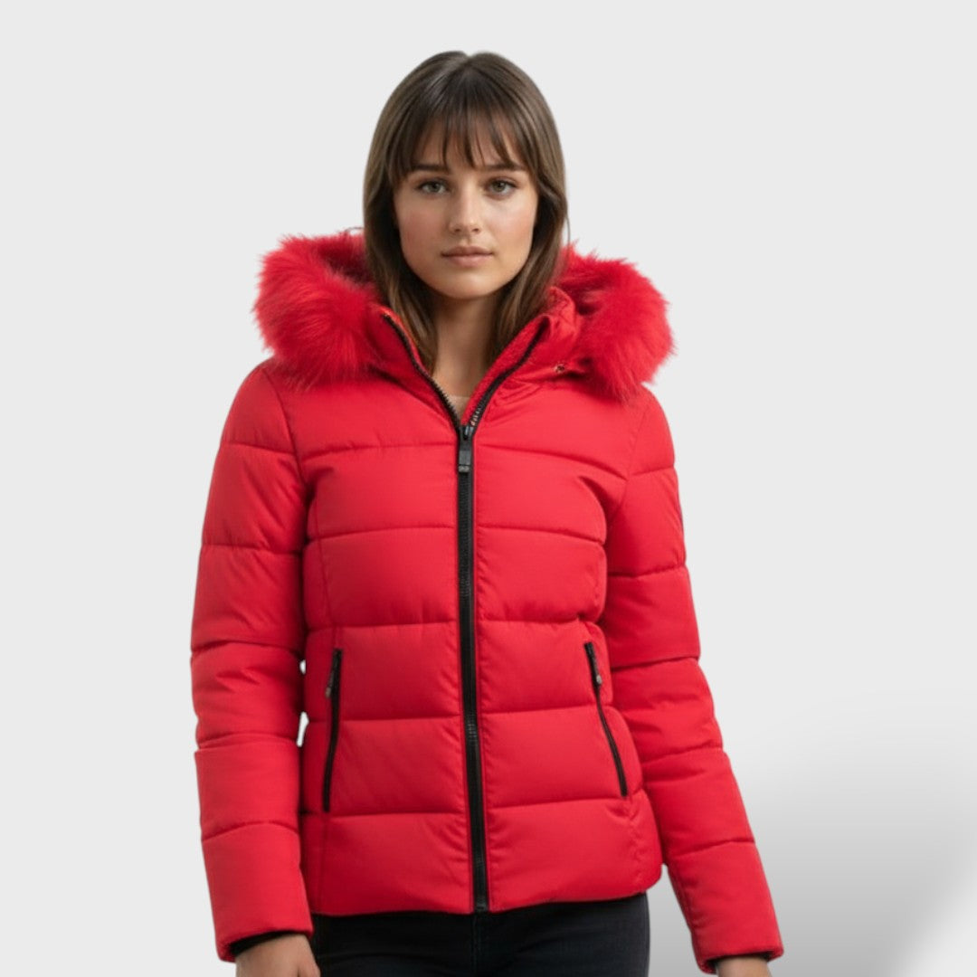 Clara | Elegante Winterjacke für Damen mit Kapuze 8