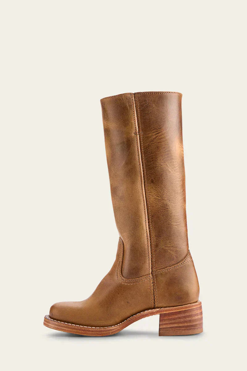 Clara | Eleganter Lederstiefel für Damen Blockabsatz 4