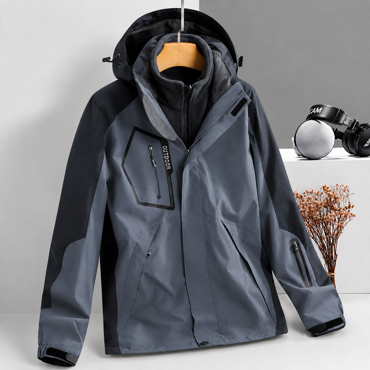Clara | Wasserdichte Winterjacke für Damen mit Kapuze