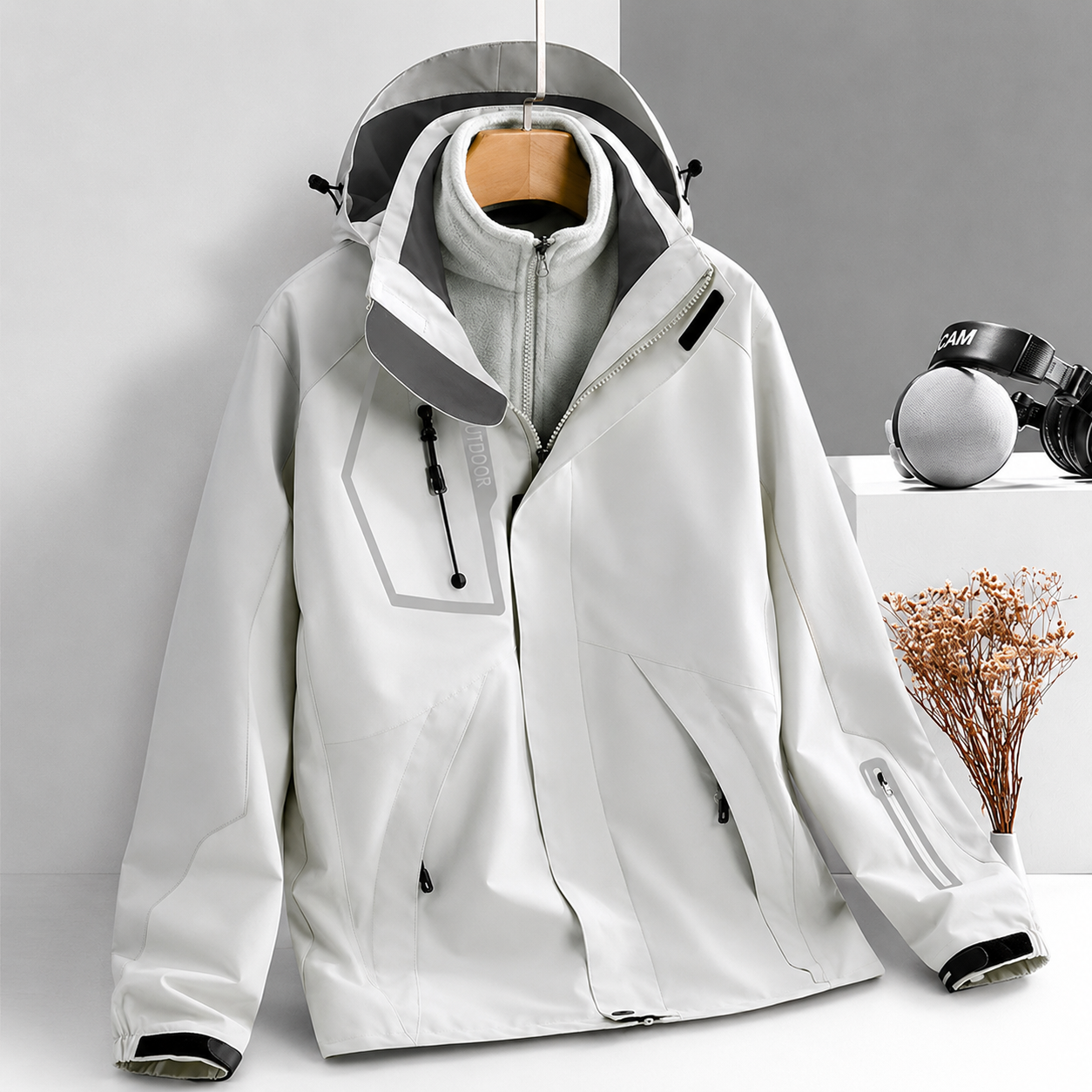 Clara | Wasserdichte Winterjacke für Damen mit Kapuze