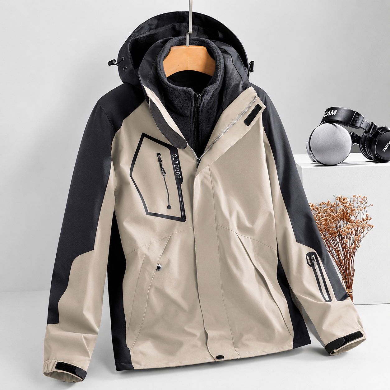 Clara | Wasserdichte Winterjacke für Damen mit Kapuze