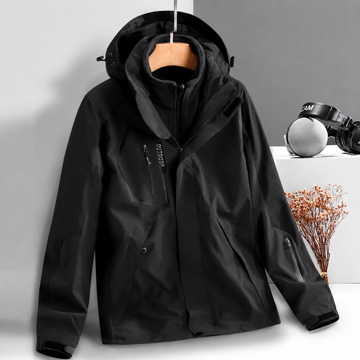 Clara | Wasserdichte Winterjacke für Damen mit Kapuze