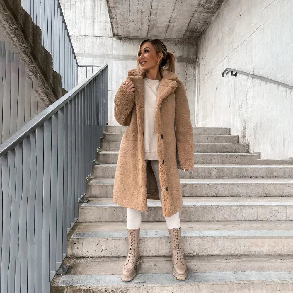 Cozy | Weicher Teddymantel für Damen winter 5