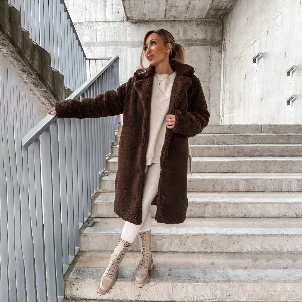 Cozy | Weicher Teddymantel für Damen winter 7