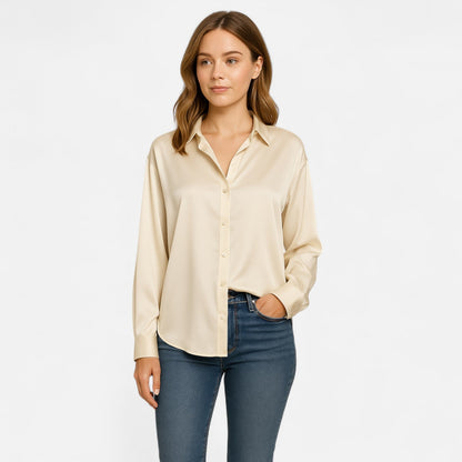 Damen Seidenbluse – Zeitlose Eleganz in Hochwertiger Seide
