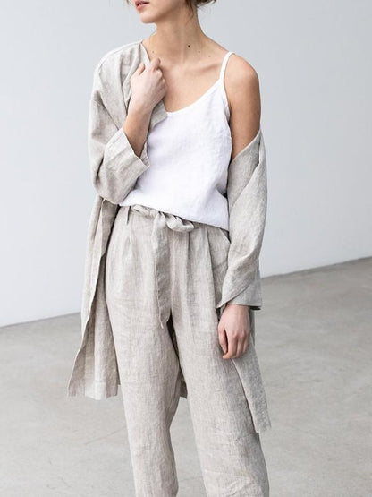 Damen Spaghetti-Träger Top mit eleganter Note