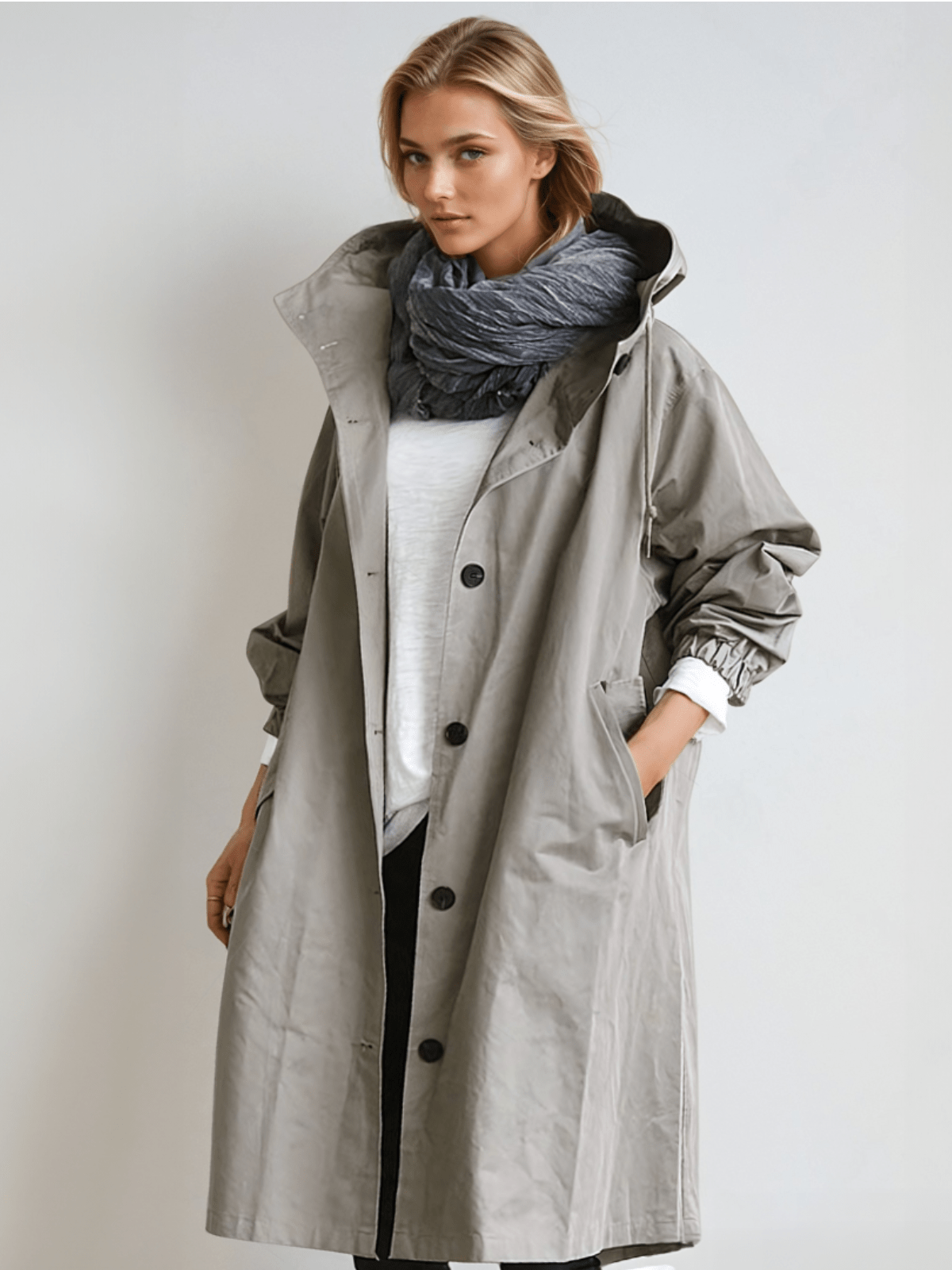 Elizabeth | Eleganter Trenchcoat für Damen wasserabweisend 0