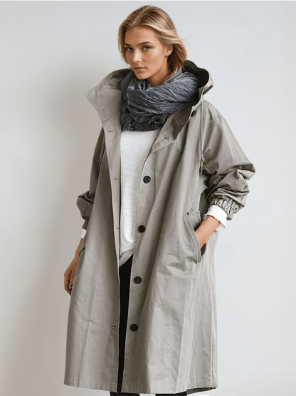 Elizabeth | Eleganter Trenchcoat für Damen wasserabweisend 0
