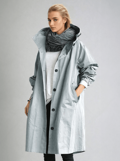 Elizabeth | Eleganter Trenchcoat für Damen wasserabweisend 4
