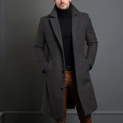 Franz | Eleganter Wollmantel für Herren winter 0