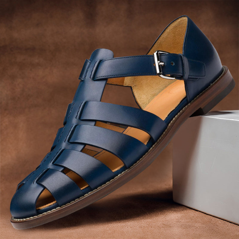 Herren Leder Sandalen – Stil und Komfort vereint