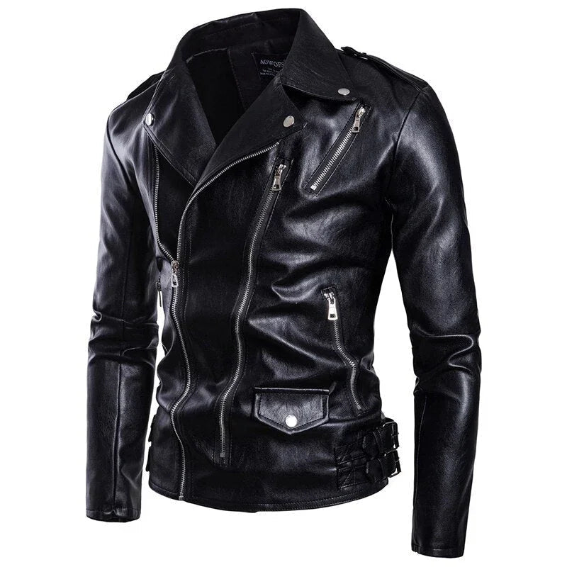 Herren Motorradjacke mit stilvollem Design