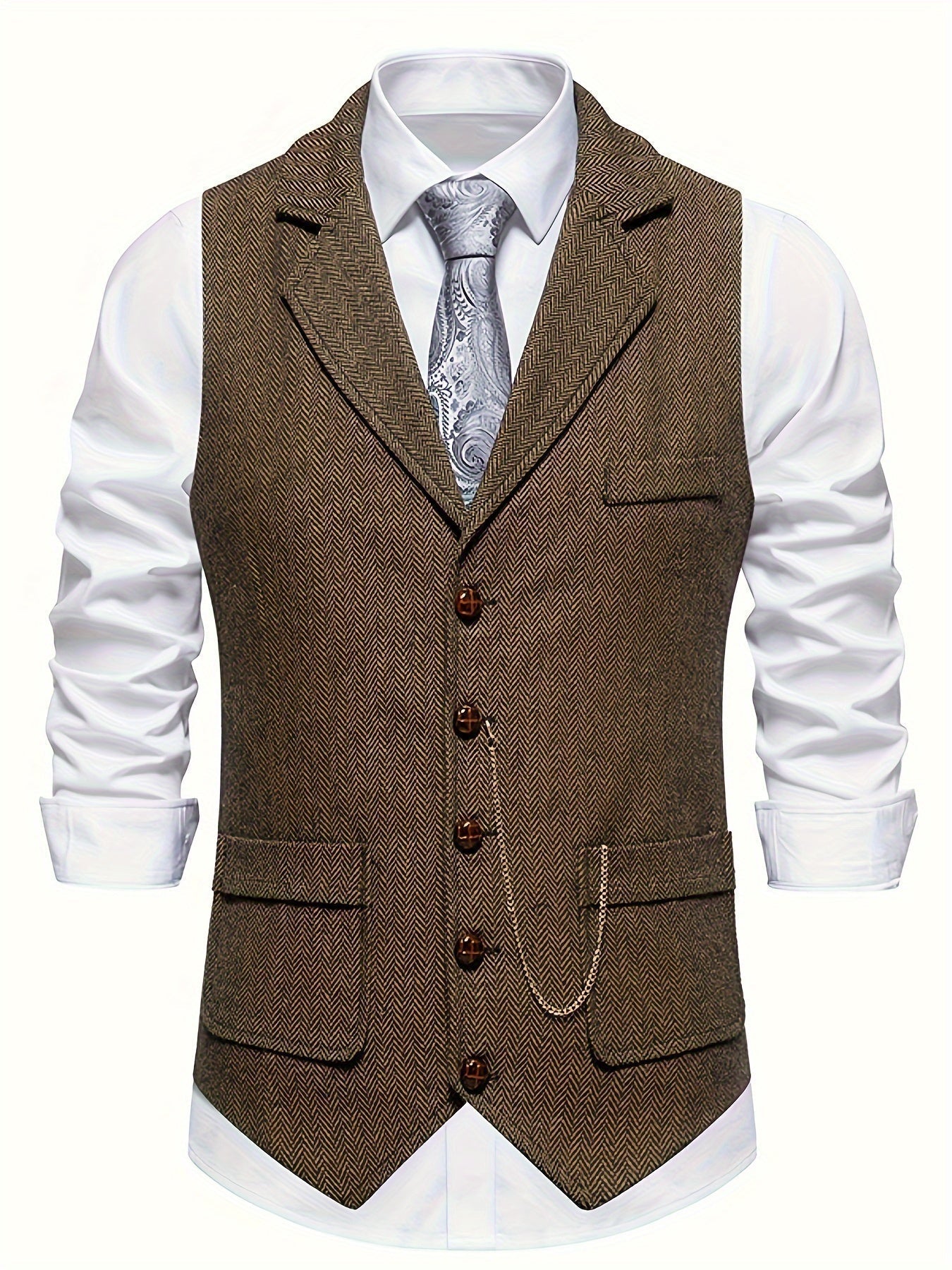 Herren No-Sleeve Blazer mit modernem Design