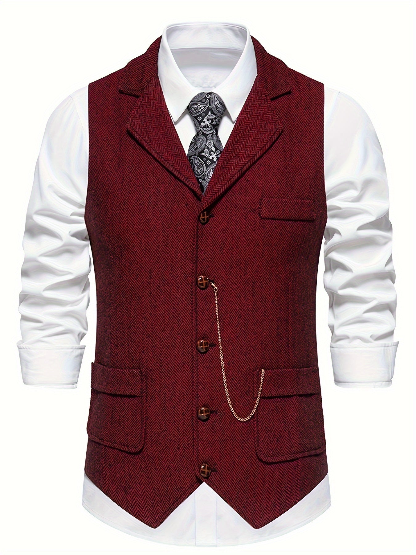 Herren No-Sleeve Blazer mit modernem Design