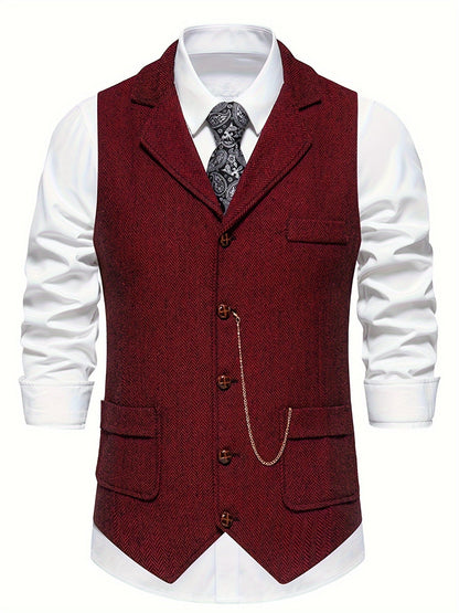 Herren No-Sleeve Blazer mit modernem Design