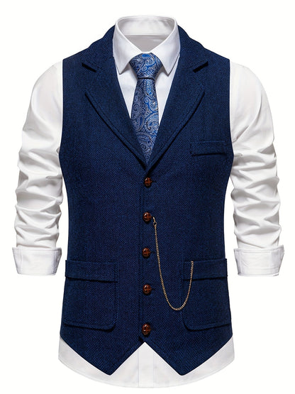 Herren No-Sleeve Blazer mit modernem Design