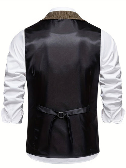 Herren No-Sleeve Blazer mit modernem Design