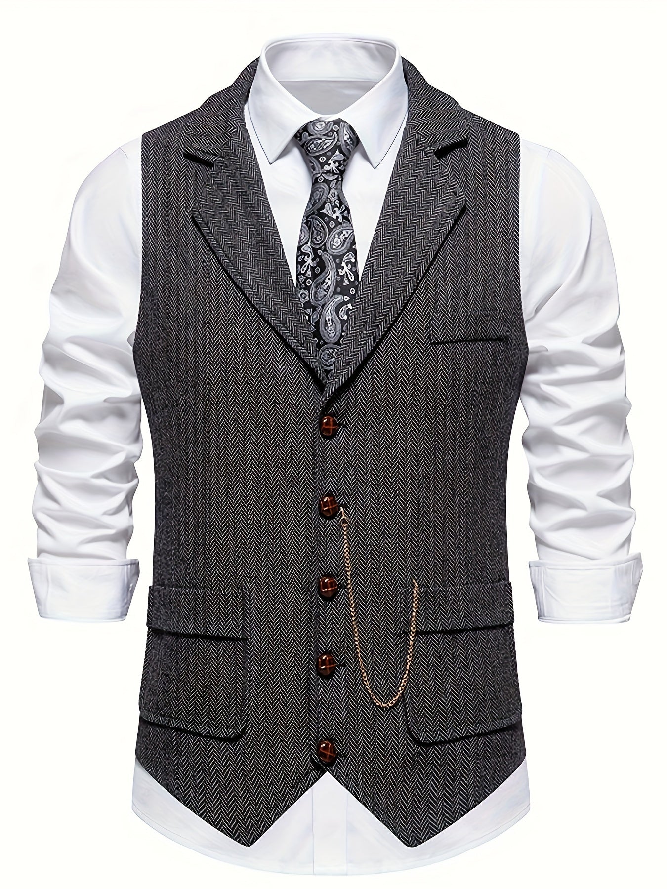Herren No-Sleeve Blazer mit modernem Design