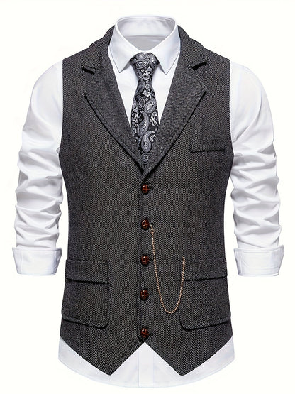 Herren No-Sleeve Blazer mit modernem Design