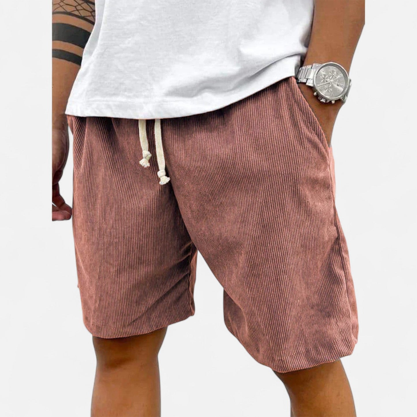 Herren Sommer Shorts – Maßgeschneiderter Schnitt aus Baumwollmischung