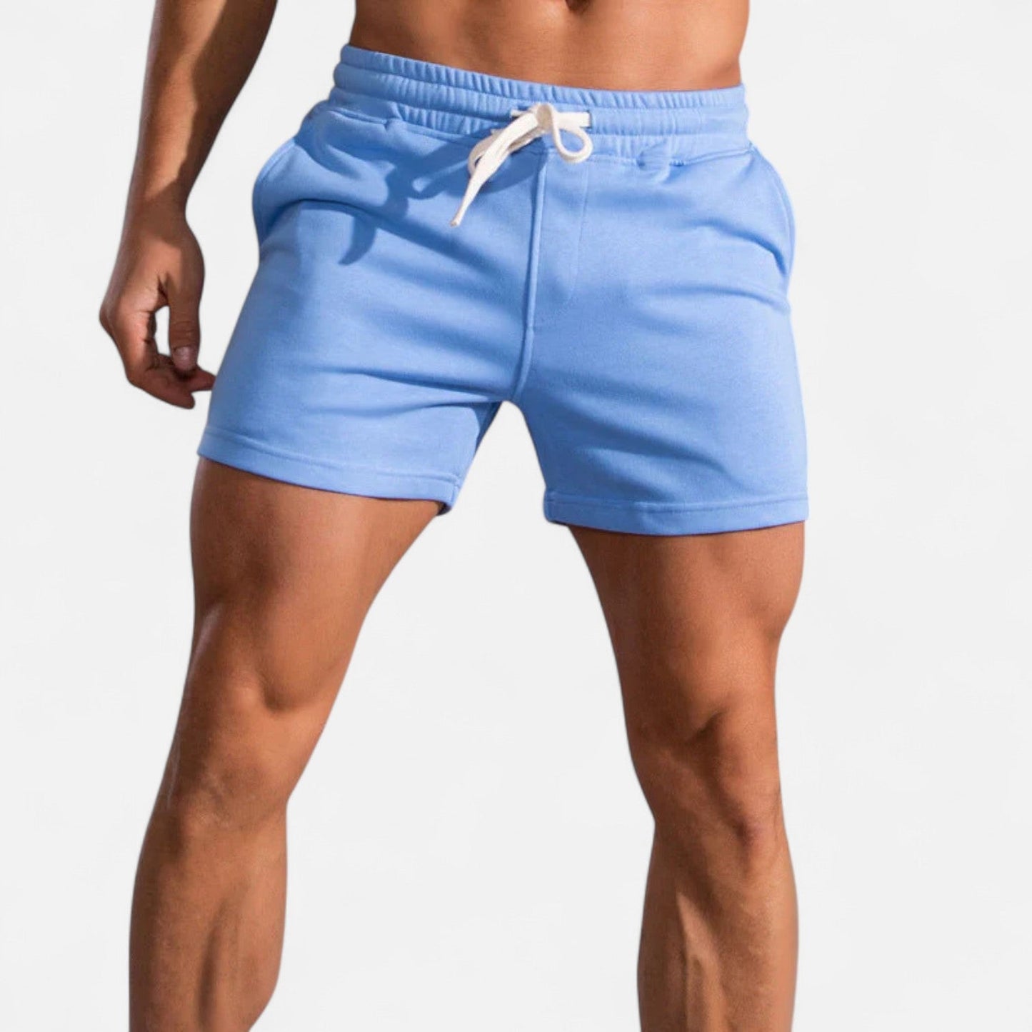 Herren Sommer Shorts mit Elastischem Bund