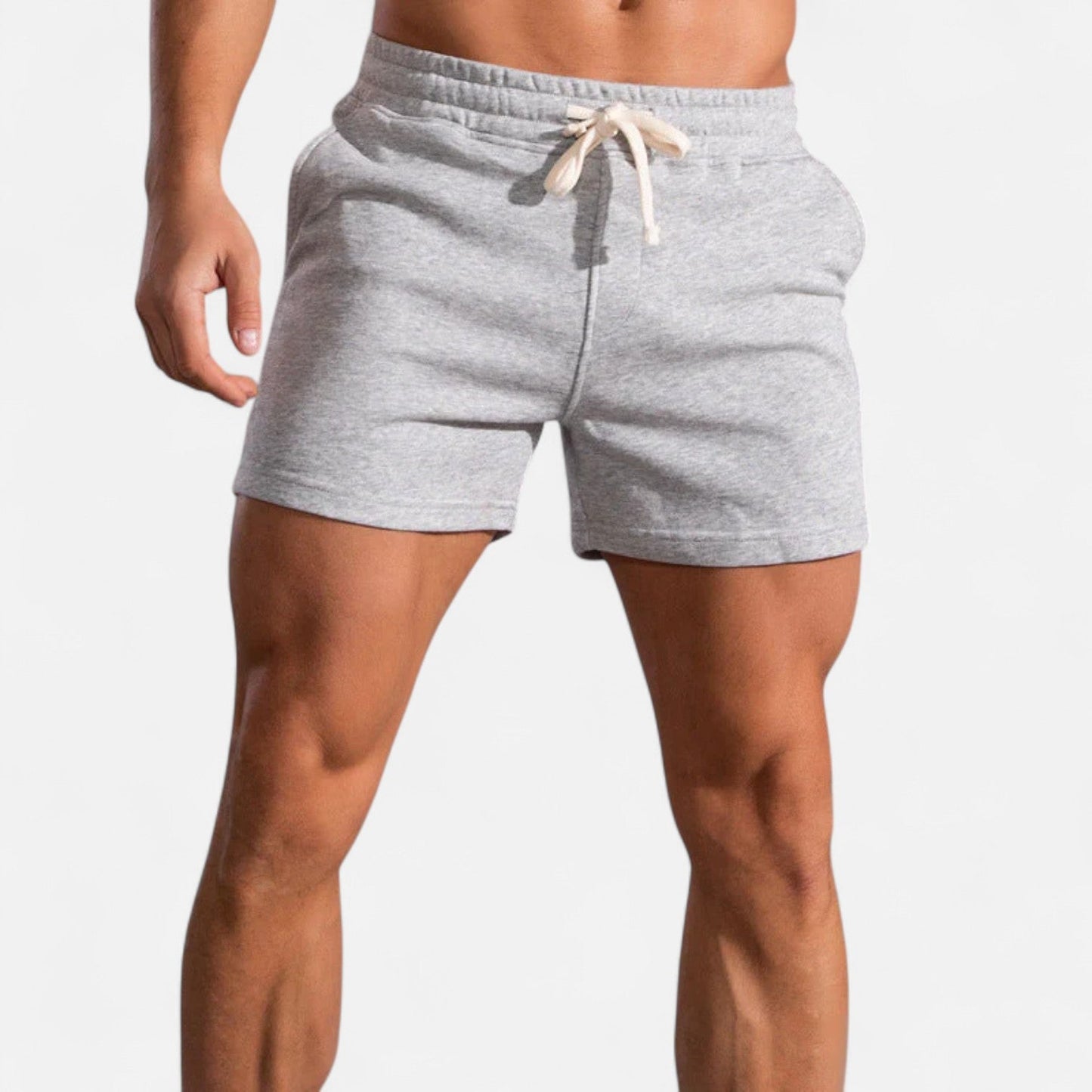 Herren Sommer Shorts mit Elastischem Bund